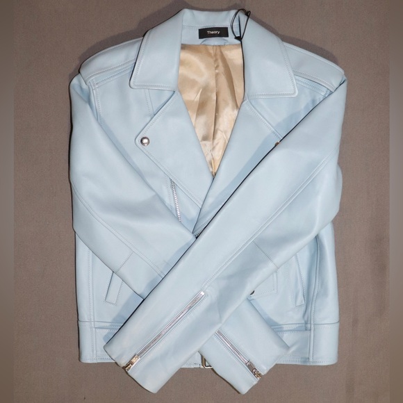 Theory Leather Jacket - Picture 6 of 9